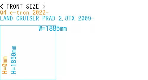#Q4 e-tron 2022- + LAND CRUISER PRAD 2.8TX 2009-